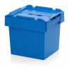 Bacs réutilisables avec couvercle 400x300 mm