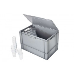 Grand coffret pour gobelets 600x400x400 mm