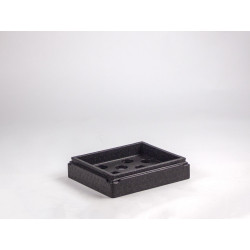 Support plaque encastrable GN 1/2
